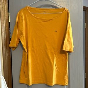 New deep yellow/orange cotton tshirt